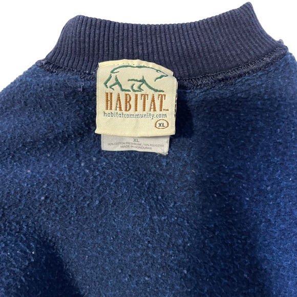 Vintage Habitat Wyoming‎ crew neck sweater with floral embroidery - XL - Picture 5 of 9
